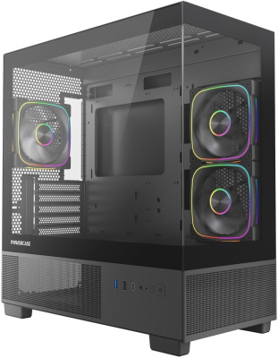 Корпус Powercase Vision Micro S4B (CVMMSHB-A3)