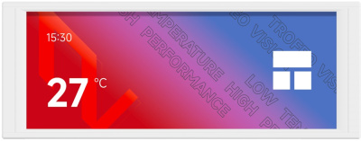 Дисплей для ПК 6.86 Thermalright Trofeo Vision LCD White TRLCD6TVW