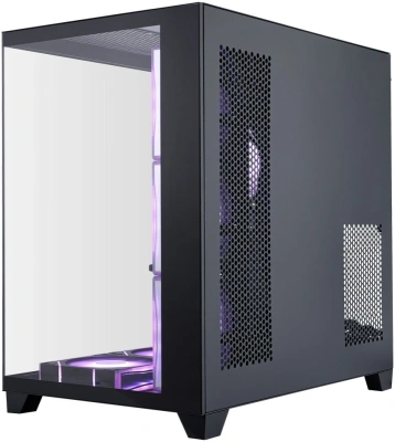 Корпус 1stPlayer Megaview MV8-TP ARGB Black MV8-TP-BK-6FC7R-1FC7-HUB2
