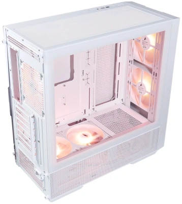 Корпус 1stPlayer AU7 ARGB White AU7-WH-2FA7-14-W-2FA7R-W-1FA7-W