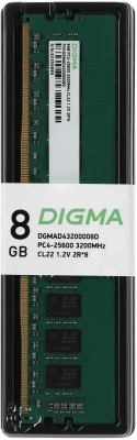 Модуль памяти DDR4 8Gb Digma 3200 DGMAD43200008D
