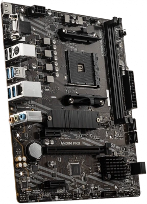 Материнская плата AM4 MSI A520M PRO