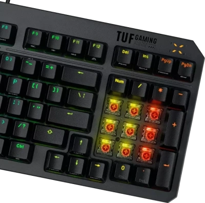 Клавиатура Asus TUF Gaming K3 Gen II Black 90MP0390-BKRA01