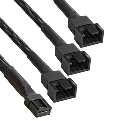 Переходник питания FAN 4pin-->4pin x 3 ExeGate EX-CC-4p3xF-0.3 EX294792RUS