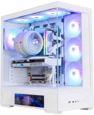Корпус Zalman P40 DS White