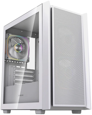 Корпус Powercase Mistral SM03 ARGB White (CMMSM03W-A3)