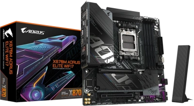 Материнская плата AM5 Gigabyte X870M Aorus Elite WIFI7