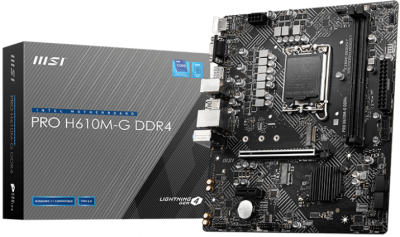 Материнская плата 1700 MSI H610M-G PRO DDR4