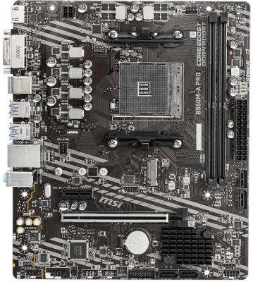 Материнская плата AM4 MSI B550M-A PRO