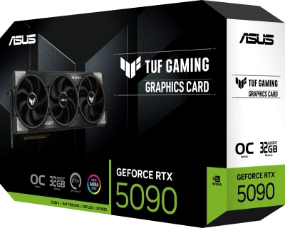 Видеокарта GeForce RTX 5090 32Gb Asus TUF-RTX5090-O32G-GAMING
