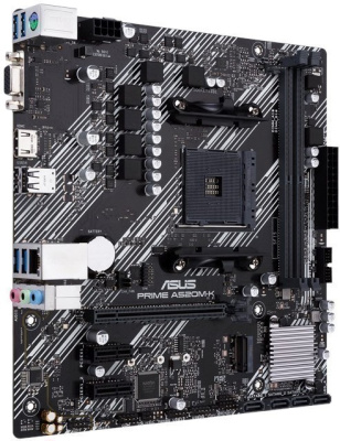 Материнская плата AM4 Asus A520M-K Prime