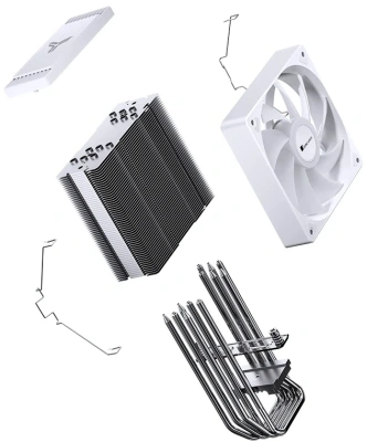 Кулер для процессора Jonsbo CR-1000 Max V2 Color White
