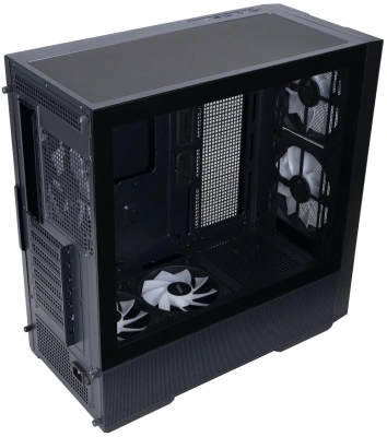 Корпус 1stPlayer AU7 ARGB Black AU7-BK-2FA7-14-2FA7R-1FA7