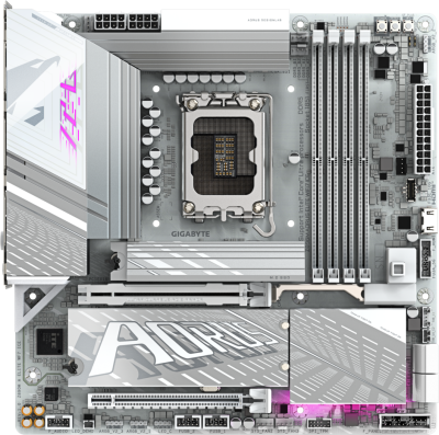 Материнская плата 1851 Gigabyte Z890M Aorus Elite WIFI7 ICE