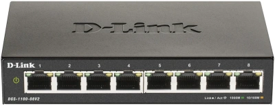Коммутатор 8port D-Link DGS-1100-08V2/A1A