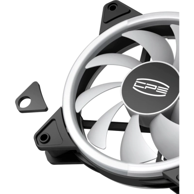 Вентилятор для корпуса 120mm PCCooler F3 T120 ARGB BK 3 in 1
