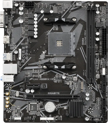 Материнская плата AM4 Gigabyte A520M K V2