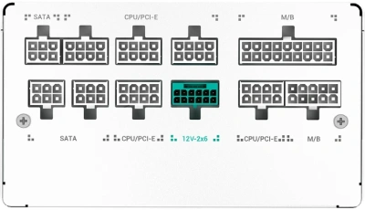 Блок питания 750W Deepcool PN750M WH (R-PN750M-FC0W-WGEU)