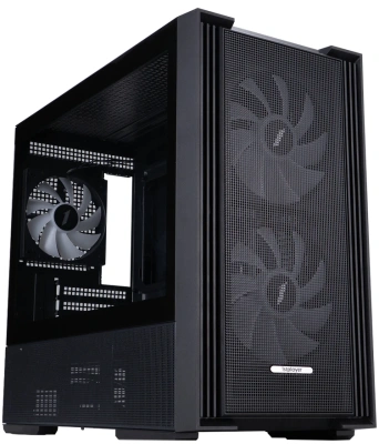 Корпус 1stPlayer AU6 ARGB Black AU6-BK-2FA7-14-2FA7R-1FA7