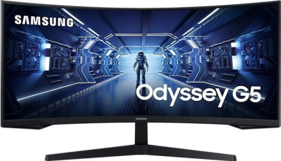 Монитор 34" Samsung Odyssey G5 LC34G55TWWIXCI
