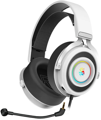 Наушники с микрофоном A4Tech Bloody G535 Black/White
