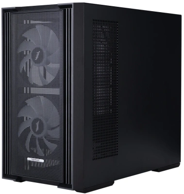 Корпус 1stPlayer AU6 ARGB Black AU6-BK-2FA7-14-2FA7R-1FA7