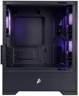 Корпус 1stPlayer Go2  Black Go2-BK-4F7
