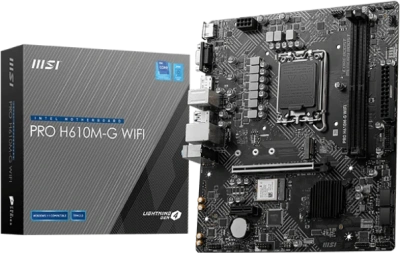 Материнская плата 1700 MSI H610M-G PRO WiFi DDR5