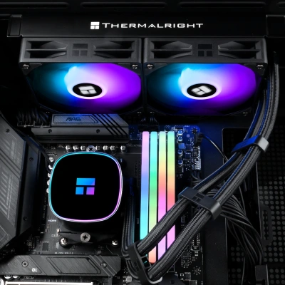 Водяное охлаждение Thermalright Frozen Notte 240 Black Argb V2 TRFN240BAV2