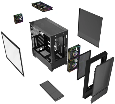 Корпус Powercase AX5 Black (CJXA-A5)