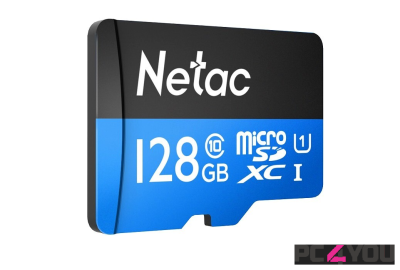 Карта памяти MicroSDXC 128Gb Netac P500 NT02P500STN-128G-R